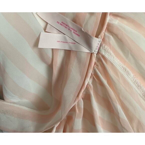 VICTORIA'S SECRET Pink Iconic Stripe Dream Angel Sheer Fashion Halter - Picture 9 of 9